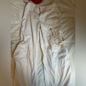 Women’s white Cargo Pants
